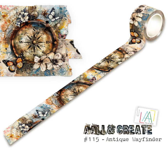 Antique Wayfinder #115 Layer it Up Washi Tape AALL & Create