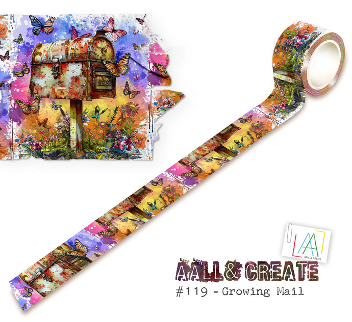 Growing Mail #119 Layer it Up Washi Tape AALL & Create