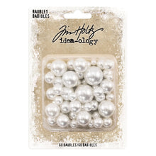 Load image into Gallery viewer, Baubles (undrilled pearls) Tim Holtz idea-ology TH94088