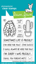 Load image into Gallery viewer, Sometimes Life is Prickly Stamps Lawn Fawn LF3355