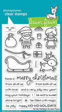 Load image into Gallery viewer, Ho-Ho-Holidays Clear Stamps Lawn Fawn LF2029