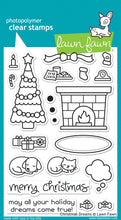 Load image into Gallery viewer, Christmas Dreams Clear Stamp Set Lawn Fawn LF1467