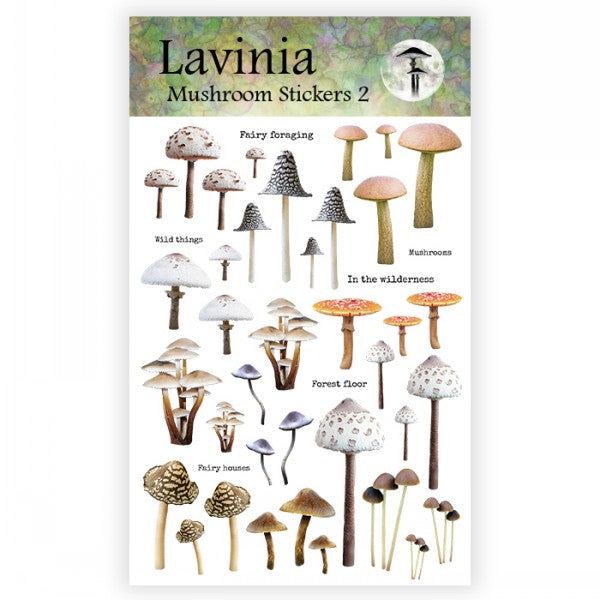 Mushroom Stickers 2 Lavinia LST005