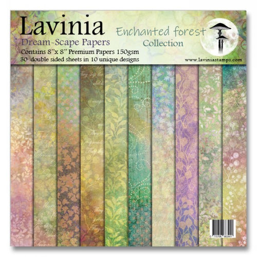 Enchanted Forest 8x8” Dreamscape Papers Lavinia LSDR-ENFO