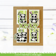 Load image into Gallery viewer, I Heart Pandas Stamp Set Lawn Fawn LF3596