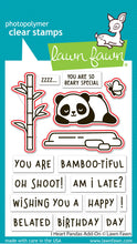 Load image into Gallery viewer, I Heart Pandas Add On Dies Lawn Fawn LF3600