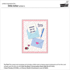 Little Letter Dies Lawn Fawn LF3611