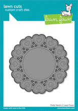 Load image into Gallery viewer, Doily Hearts Die Lawn Fawn LF3612