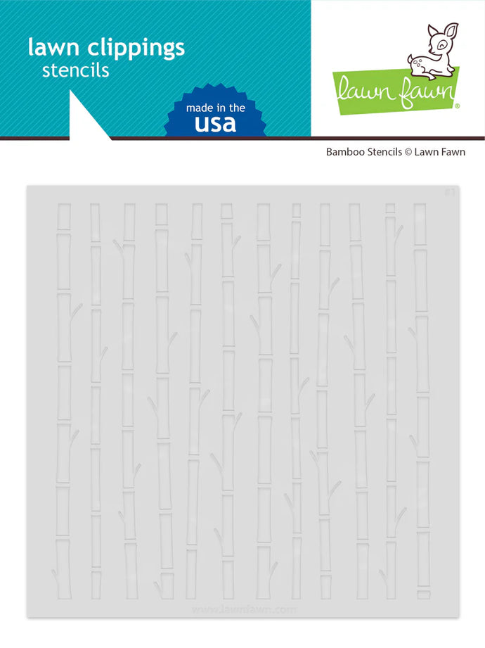 Bamboo Stencils Lawn Fawn LF3621