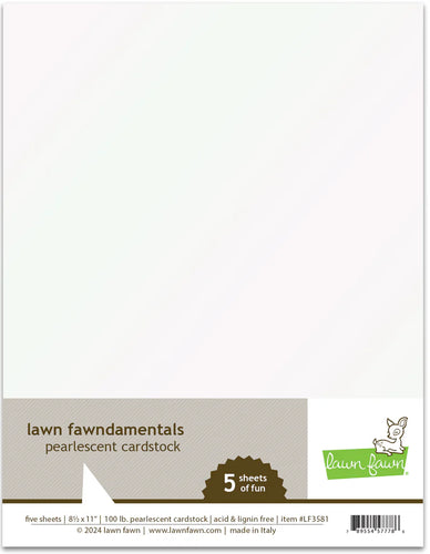 Pearlescent Cardstock Lawn Fawn LF3581