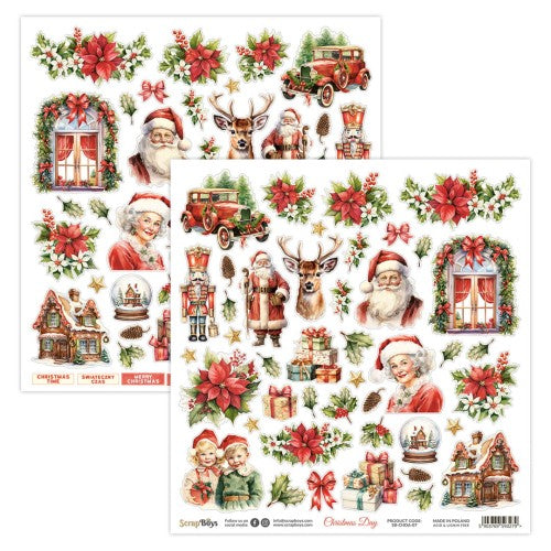 Christmas Day 12x12” SB-CHDA-07 Scrapboys