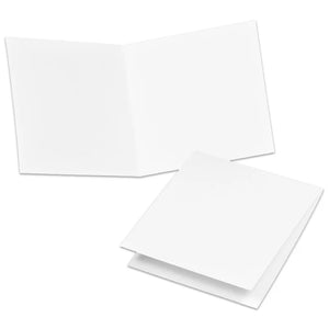 15x15 cm scored cards 300 gsm with Kraft envelopes pack of 10