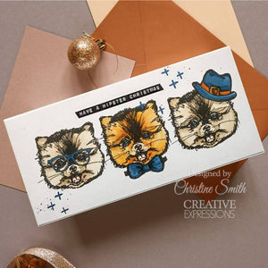 Merry Cutemas Jane Davenport A5 Clear Stamp Set