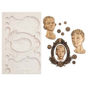 Vintage Ladies Imaginarium Mould by Prima