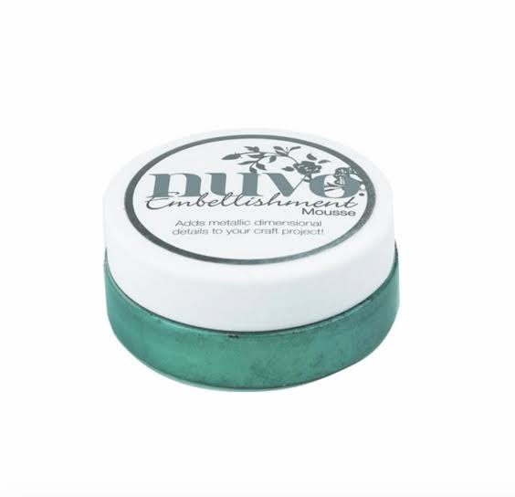 Seaspray Green Nuvo Embellishment Mousse