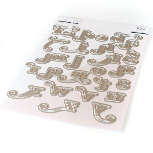 Lea’s Ornate Lowercase Alphabet Die Set PFCC2420