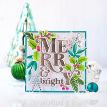 Load image into Gallery viewer, Merry &amp; Bright Die 175222 by Pinkfresh Studio