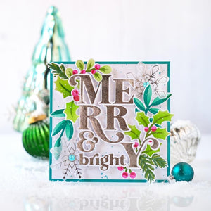 Merry & Bright Die 175222 by Pinkfresh Studio