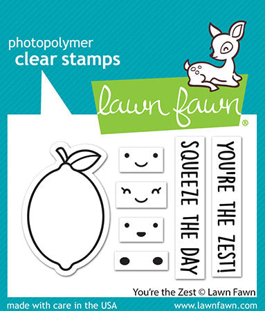 You’re the Zest Clear Stamp LF3015 by Lawn Fawn