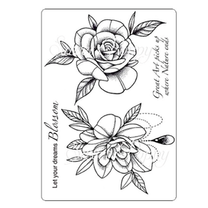 Roses A5 Stamp