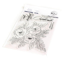 Load image into Gallery viewer, Floral Trio Clear Stamp 191823 Pinkfresh