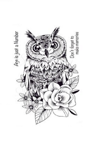 Owl A5 Stamp