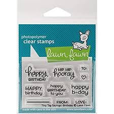 Tiny Tags Sayings - Birthday LF1421