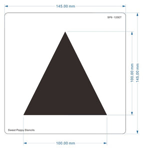 Aperture Triangle Stencil