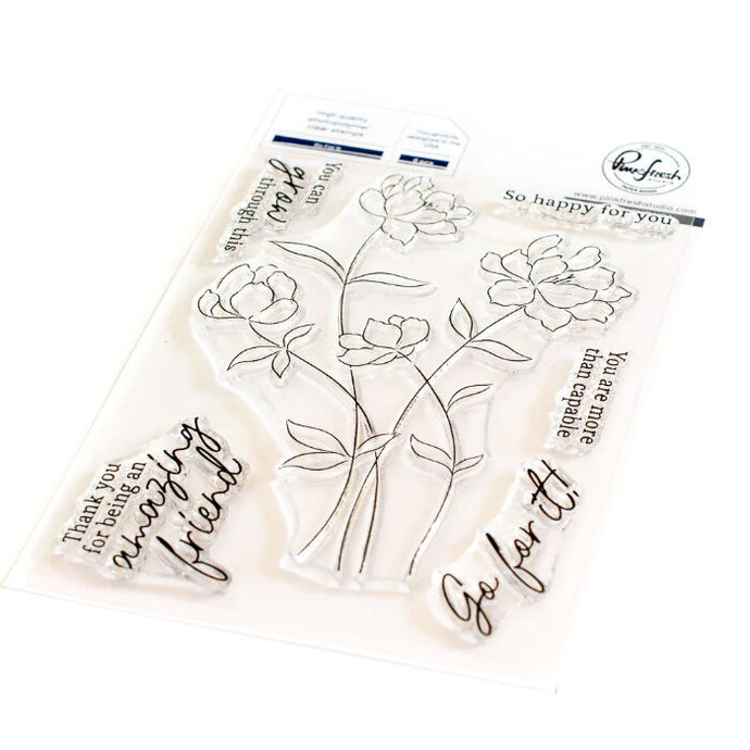 Go For It Clear Stamp Set 161222 by Pinkfresh