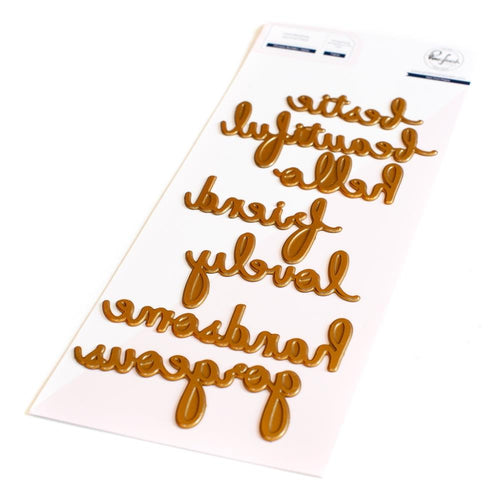 Phrase Builder Hello Hot Foil Set 169522 by Pinkfresh Studio