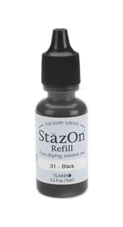 StazOn Jet Black Refill