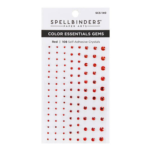 Colour Essentials Red Gems SCS-140 by Spellbinders