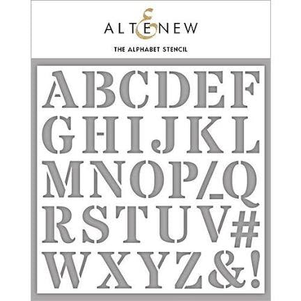 The Alphabet Stencil