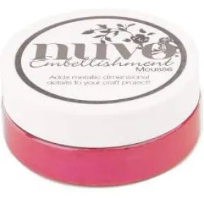 Nuvo Pink Flambé Embellishment mousse