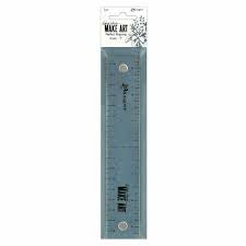 7” Make Art Stay-tion Ruler